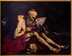 Saint Jerome Reading
