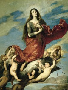 Assumption of the Magdalene by Jusepe de Ribera