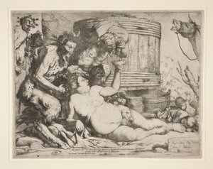 Bacchanal (Drunken Silenus) by Jusepe de Ribera