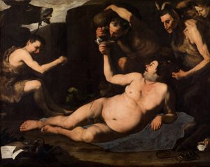 Drunken Silenus by Jusepe de Ribera