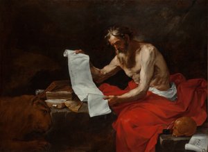 Saint Jerome, 1646 by Jusepe de Ribera