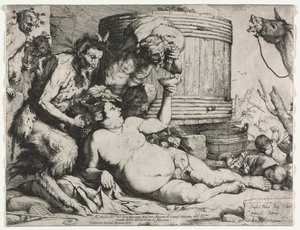 Silenus by Jusepe de Ribera