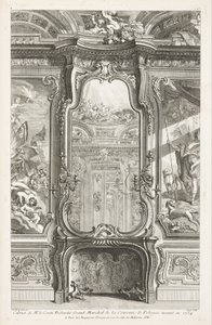 Cabinet of Count Bielinski Grand Marshal of the Crown of Poland Executed in 1734, 1st Plate