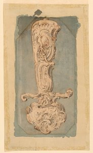 Design for the Hilt of a Hunting Sword by Juste Aurèle Meissonnier