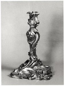 Model of a candlestick by Juste Aurèle Meissonnier