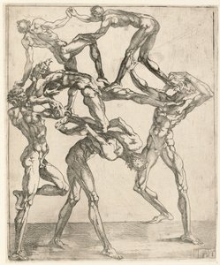 Pyramid of Men by Juste de Juste