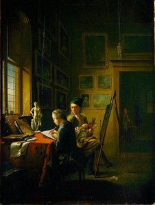 The Master at his Easel
