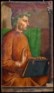 Portrait of Dante Alighieri by Justus van Gent