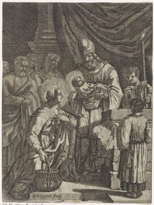 Presentation of Christ in the Temple by Justus van den Nijpoort