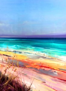 Colorful Beach Abstract