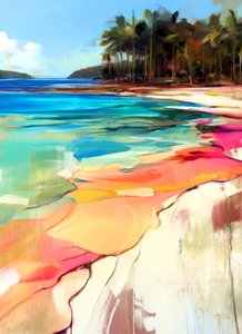 Colorful Island Paradise
