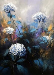 Dreamy Blue Flowers