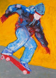 Dynamic Skater Action