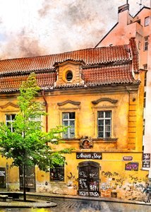 Historic Absinth Shop Building