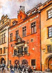 Historic Prague Facade