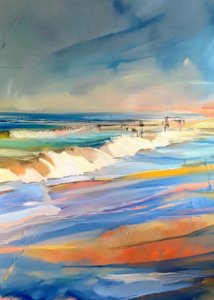 Vibrant Coastal Sunset