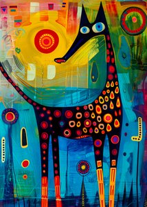 Vibrant Spotted Creature