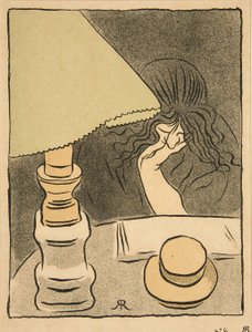 Femme et Lampe