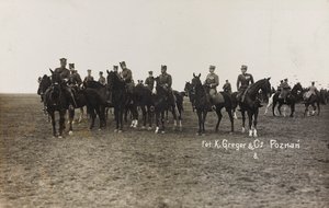 Album Jack Bosio - War Campaign 1917-1920: Military mission in Poland (Warsaw - Posen) March-April 1919, a horse battery in Posen (Poznan) by K. Greger