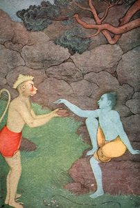 Rama sending his signet-ring to Sita, 1913