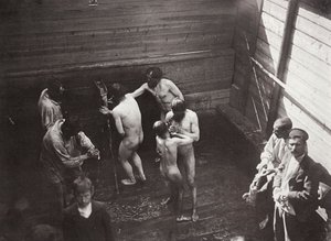 The Sacred Spring in Sarov Monastery, Russia, 1903 by K. von Hahn