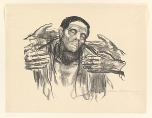 Man and Four Hands
