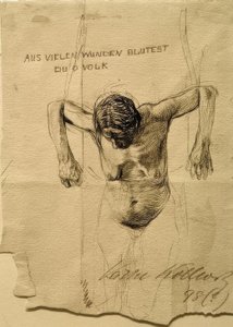 Nude Study for the Etching 