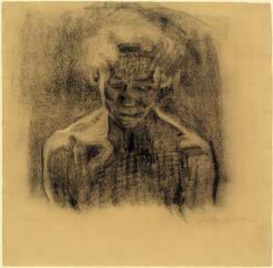 K. Kollwitz, Female Half-Nude