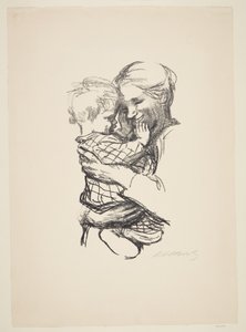 Mother with Child in Her Arms