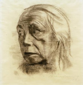 Self-Portrait in Three-Quarter View to the Left
