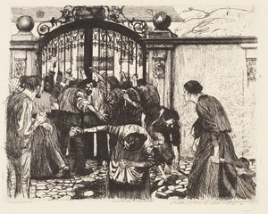 Storm (Attack) by Käthe Kollwitz