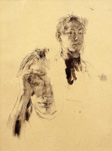 Two Self-Portraits by Käthe Kollwitz