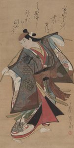 Sanjo Kantaro II in the Role of Urashima Taro by Kaigetsudô Ando
