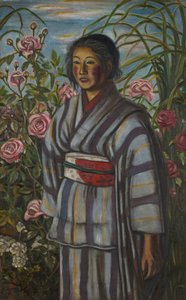 Roses and a Girl by Kaita Murayama