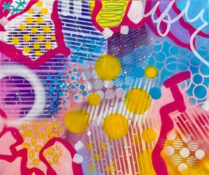 Playful Geometric Colors by Kajsa Bergström