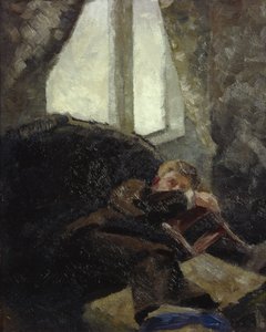 Young Man - Day After (Hangover) (1884) by Kalle Lochen