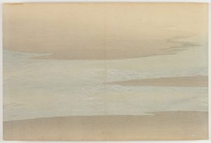 Flowers of a Hundred Worlds (Momoyogusa): Small Waves by Kamisaka Sekka