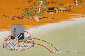 Salt water wagon by Kamisaka Sekka