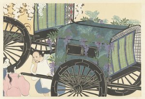 Wisteria by Kamisaka Sekka