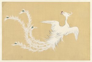 White Phoenix (series title) by Kamisaka Sekka