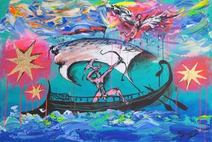 Vibrant Mythical Journey