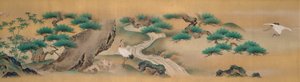 Mount Hōrai by Kano Isen