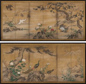 Birds and Flowers