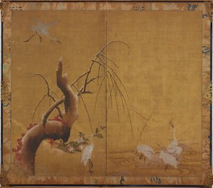 Herons and Old Willow