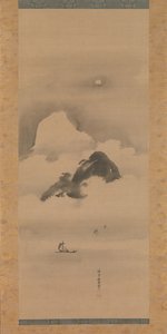 Landscape in Moonlight by Kanō Tan’yū