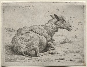 The Sheep and the Flies by Karel Dujardin