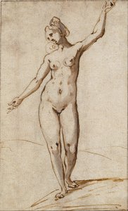 Female Nude by Karel Van Mander