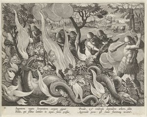 Hunting Water Snakes in India by Karel van Mallery