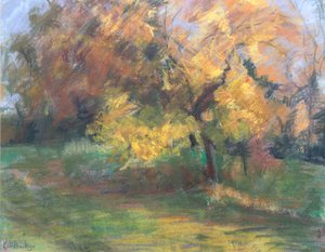 Autumn at May Banks, Sussex, 2000 by Karen Armitage