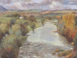 The River Tweed, Roxburghshire